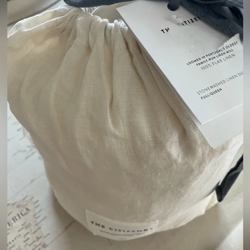 🆕The Citizenry Stonewashed
Linen Duvet Cover QUEEN
Ivory NWT - Picture 5 of 7